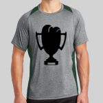 Heather Colorblock Contender ™ Tee Thumbnail