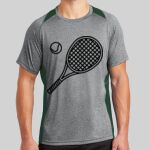 Heather Colorblock Contender ™ Tee Thumbnail