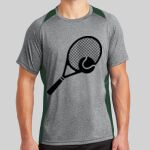 Heather Colorblock Contender ™ Tee Thumbnail