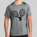 Heather Colorblock Contender ™ Tee Thumbnail