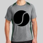 Heather Colorblock Contender ™ Tee Thumbnail