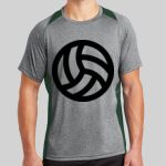 Heather Colorblock Contender ™ Tee Thumbnail