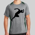 Heather Colorblock Contender ™ Tee Thumbnail