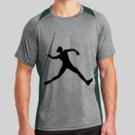 Heather Colorblock Contender ™ Tee Thumbnail