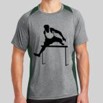 Heather Colorblock Contender ™ Tee Thumbnail