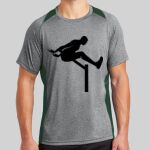 Heather Colorblock Contender ™ Tee Thumbnail