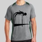 Heather Colorblock Contender ™ Tee Thumbnail