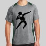 Heather Colorblock Contender ™ Tee Thumbnail