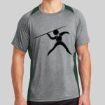 Heather Colorblock Contender ™ Tee Thumbnail