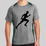 Heather Colorblock Contender ™ Tee Thumbnail