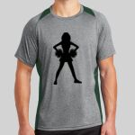 Heather Colorblock Contender ™ Tee Thumbnail