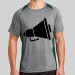 Heather Colorblock Contender ™ Tee Thumbnail