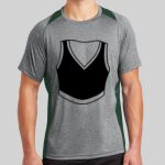 Heather Colorblock Contender ™ Tee Thumbnail