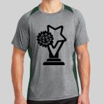 Heather Colorblock Contender ™ Tee Thumbnail