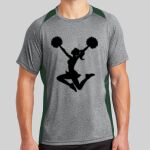 Heather Colorblock Contender ™ Tee Thumbnail