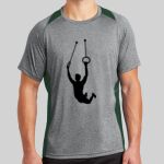 Heather Colorblock Contender ™ Tee Thumbnail