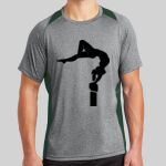 Heather Colorblock Contender ™ Tee Thumbnail