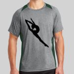 Heather Colorblock Contender ™ Tee Thumbnail