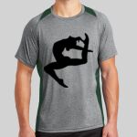 Heather Colorblock Contender ™ Tee Thumbnail