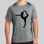 Heather Colorblock Contender ™ Tee Thumbnail