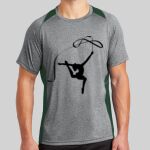 Heather Colorblock Contender ™ Tee Thumbnail