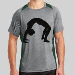 Heather Colorblock Contender ™ Tee Thumbnail