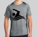 Heather Colorblock Contender ™ Tee Thumbnail