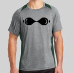 Heather Colorblock Contender ™ Tee Thumbnail