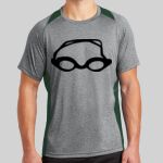 Heather Colorblock Contender ™ Tee Thumbnail