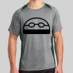 Heather Colorblock Contender ™ Tee Thumbnail