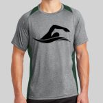 Heather Colorblock Contender ™ Tee Thumbnail