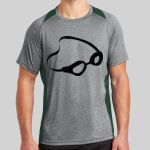 Heather Colorblock Contender ™ Tee Thumbnail