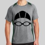 Heather Colorblock Contender ™ Tee Thumbnail