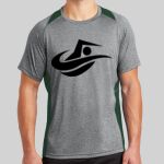 Heather Colorblock Contender ™ Tee Thumbnail