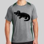 Heather Colorblock Contender ™ Tee Thumbnail