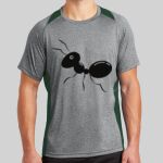 Heather Colorblock Contender ™ Tee Thumbnail