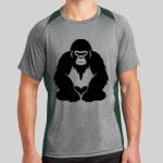 Heather Colorblock Contender ™ Tee Thumbnail