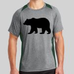 Heather Colorblock Contender ™ Tee Thumbnail