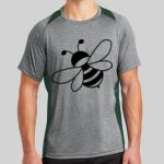 Heather Colorblock Contender ™ Tee Thumbnail