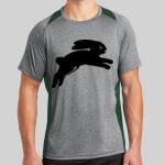 Heather Colorblock Contender ™ Tee Thumbnail