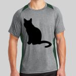 Heather Colorblock Contender ™ Tee Thumbnail