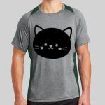 Heather Colorblock Contender ™ Tee Thumbnail