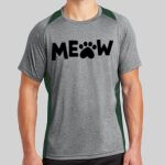 Heather Colorblock Contender ™ Tee Thumbnail