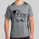 Heather Colorblock Contender ™ Tee Thumbnail