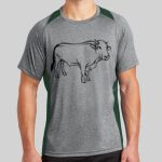 Heather Colorblock Contender ™ Tee Thumbnail