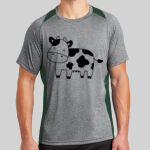 Heather Colorblock Contender ™ Tee Thumbnail