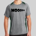 Heather Colorblock Contender ™ Tee Thumbnail