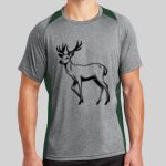 Heather Colorblock Contender ™ Tee Thumbnail