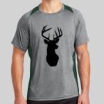 Heather Colorblock Contender ™ Tee Thumbnail