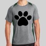 Heather Colorblock Contender ™ Tee Thumbnail